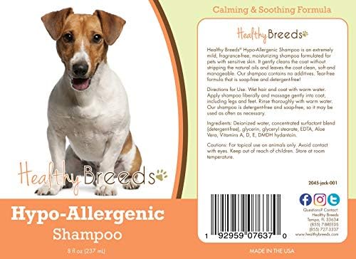 Healthy Breeds Jack Russell Terrier Hypo-Allergenic Shampoo 8 oz