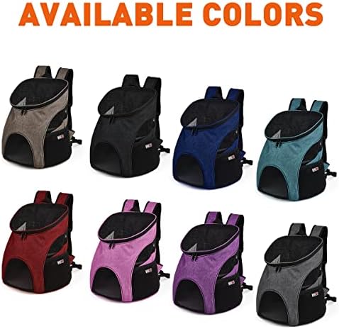 Dogline Front and Backpack for Dogs/Cats - Two Sizes - Airline Approved - Small, Beige