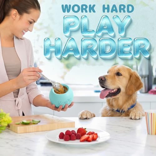 Slow Feeder Dog Lick Bowl, Freeze Dog Enrichment Toys, Lick Toy for Dogs