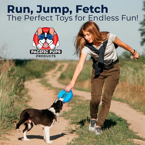 Pacific Pups Products Dog Chew Toys, Dog Toys Bulk, 18 Pack, Small/Medium
