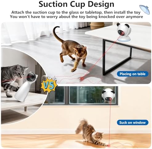 Saolife Laser Cat Toys for Indoor Cats, Interactive Cat Toy Automatic