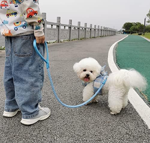 Reflective Dog Leash 2/3/4/6/10ft Braided 1/2" Strong Nylon Rope