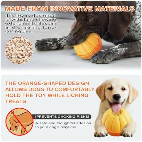 Frozen Treat Dog Toy Aggressive Chewer,Fillable Dog Enrichment Toys,Interactive Toys Long Lasting,Easy to Clean,Holds Kibble, Treats