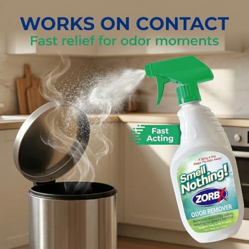 ZORBX Smell Nothing Unscented Odor Remover Spray 24 Oz
