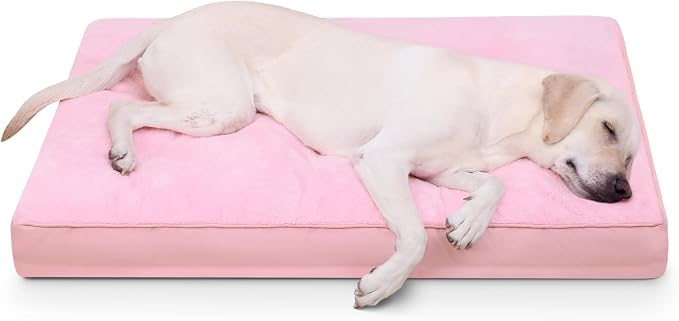 NUPIDA Waterproof XL Extra Large Dog Crate Bed with Washable Cover, 41x27 | TPU Waterproof Layer, Easy Clean Cover, Soft Plush Surface, Durable Oxford fabric, Non-Slip Bottom, For Large Breeds ≤80lbs