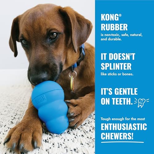 KONG Puppy Tires, Teething Toy, Medium/Large Puppies, Random Color