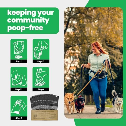 800 Ct XL Pull-Strap Header Dog Waste Bags for HOA Stations