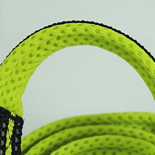 Creation Core Reflective Dog Leash Durable Padded Pet Leash Strap for Puppy Pet Leash Rope, Green 6.5Ft Long 1" Wide