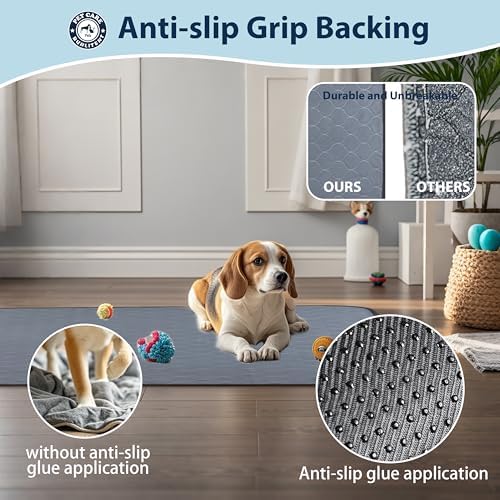 Bunlitent Reusable Pee Pads for Dogs 36"x72", 3 Pack, Reusable Puppy Pads
