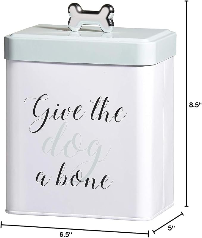 Amici Pet Marley Metal Food Canister, 96oz
