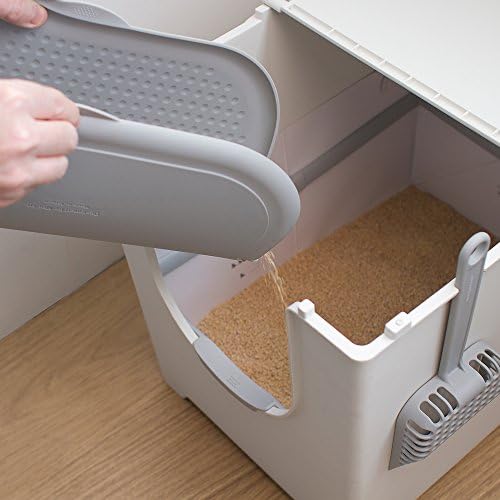 Modkat Katch Cat Litter Mat, Traps Litter, Non-Slip, Waterproof, Grey