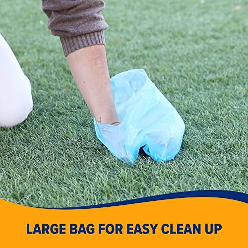 Arm & Hammer Easy-Tear Disposable Dog And Cat Waste Bags With Activated Baking Soda, 180 Dog Poop Bags, 9 x 14 Inches, (Pack of 2)