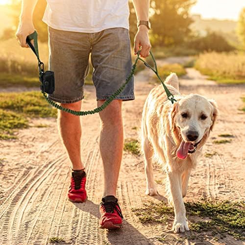 Tactical Dog Collar and Leash Set with Handle for Large Dogs