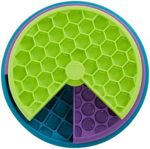 Outward Hound Nina Ottosson Lickin’ Layers 3-in-1 Dog Toy Treat Puzzle, 10"