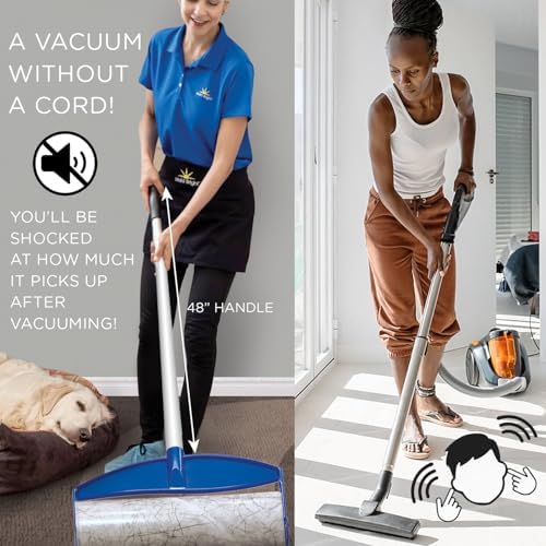 LOLA Rola Sticky Mop Refills, Giant Adhesive Roller, Traps Dirt, Dust & Hair, 30 Sheets, Pet Hair Remover, Floor & Carpet Cleaner, 1 Pack
