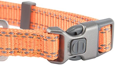 Browning Classic Webbing Collar, Medum, 1 X 14-20IN Safety Orange