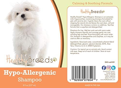 Healthy Breeds Maltese Hypo-Allergenic Shampoo 8 oz