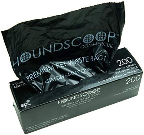 200 Ct Pet Waste Bags on Roll, Leakproof Commercial Poop Bags