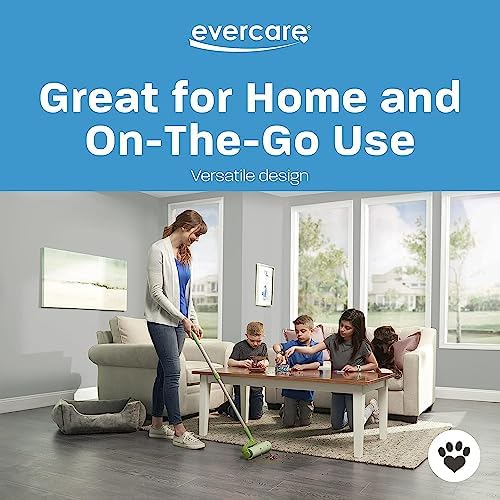 evercare Pet Mega Extreme Surface Coverage 50 Layer Lint Roller Refill for Cleaning Debris Off of Clothes and Furniture, 3 Pack