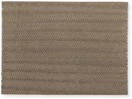Necoichi Cardboard Cat Scratcher Bed for Indoor Cats - Cat Scratching Board (16" Wide, c. Replacement 2 Pads)