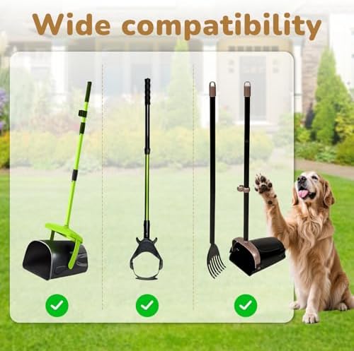 Dog Poop Bags with Handles Compatible with Arm and Hammer Pooper Scooper