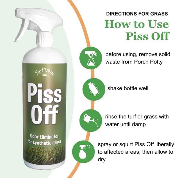 Porch Potty Odor Eliminator for Dogs - Odor Eliminator for Strong Odor - Dog Urine Odor Eliminator for Home - deodorizing Carpet Cleaner Spray for Dog Pee - Puppy Essentials Litter Deodorizer Spray