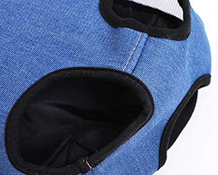 Front Cat Dog Backpack Travel Bag Sling Carrier Portable Outdoor Lightweight and Soft Comfortable Puppy Kitty Rabbit Double-Sided Pouch Shoulder Carry Tote Handbag Blue Small