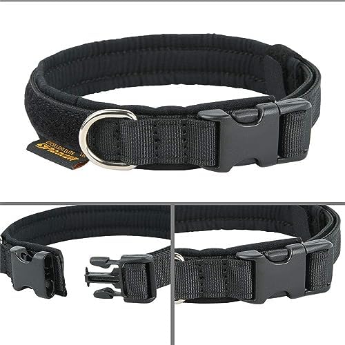 EXCELLENT ELITE SPANKER Military Nylon Small Puppy Dog Collar with Padded