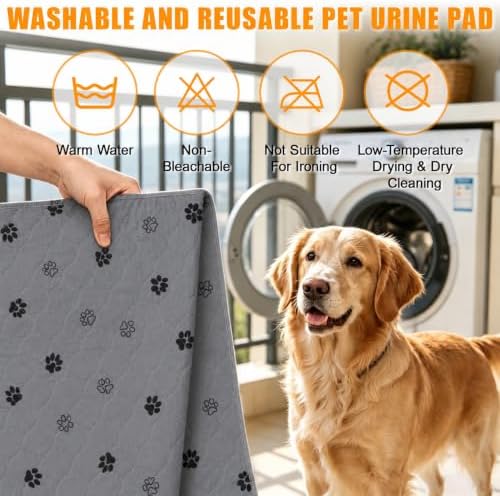 Washable Puppy Pee Pads with Pheromones Reusable