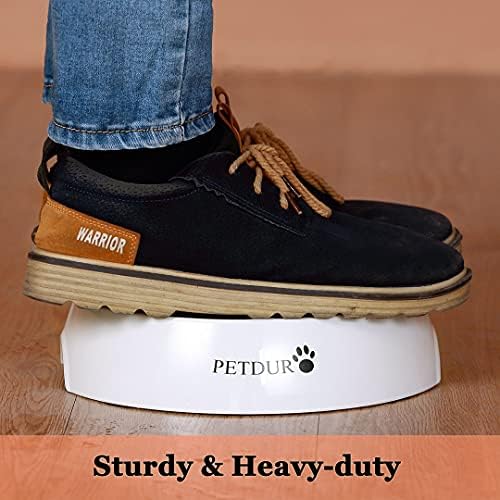 PETDURO Slow Feeder Dog Bowl - 4 Cup Heavy Duty Maze Puzzle Slow Feeding Bowl for Large Dogs