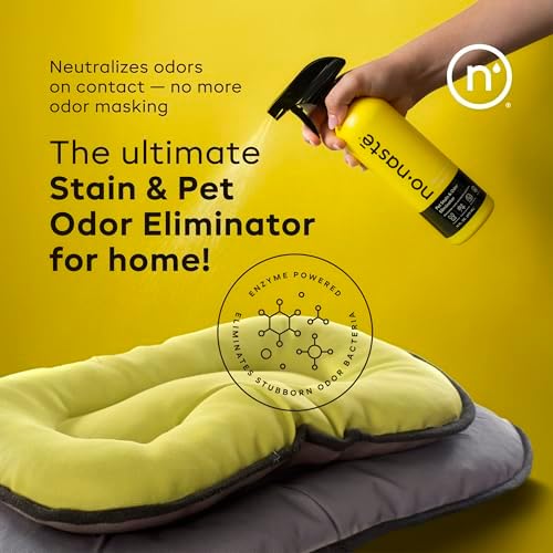 Nonaste Pet Stain & Odor Eliminator Enzyme Spray, Dog & Cat, 16 oz, Pk 2