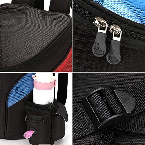 ETOPARS Pet Carrier Backpacks, Bag Carrier Pet Outdoor Backpack, Dog Travel Bag for Walking Hiking Bike and Motorcycle