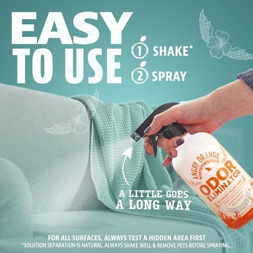 Fresh Scent Pet Odor Eliminator Spray by Angry Orange