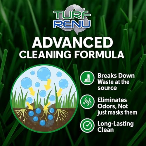 Tr10101 Bio-Enzymatic Cleaning Solution for Synthetic/Artificial Turf and Pet Odor Control, 1-Gallon, 2-Pack