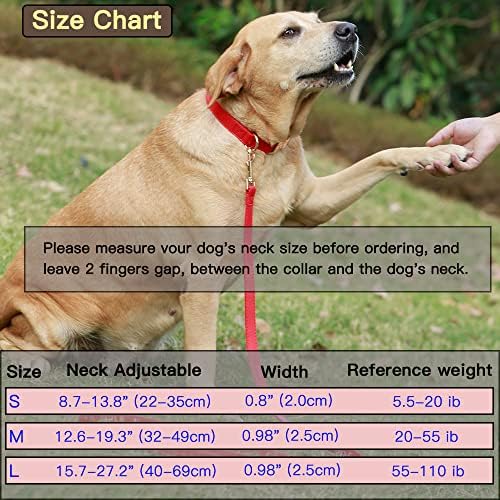 Microfiber Leather Nylon Personalized Dog Collars with Name