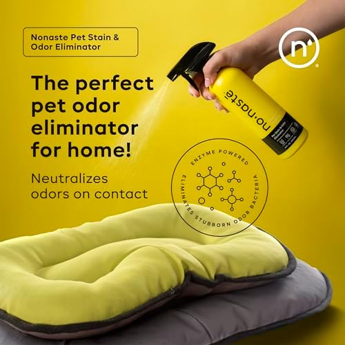 Nonaste Oatmeal Dog Shampoo & Pet Stain Odor Eliminator Set, 16 oz, Pk 2