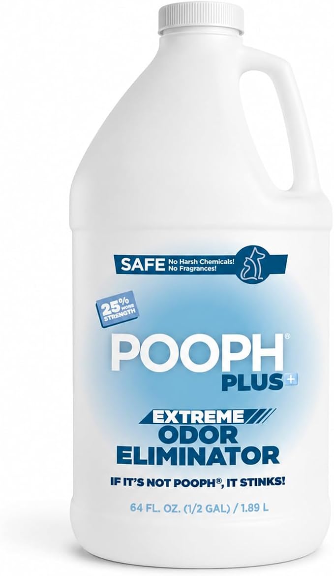 POOPH Plus Maximum Strength Pet Odor Eliminator Spray, 64 oz