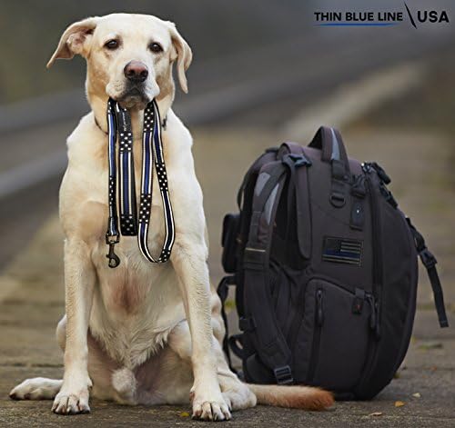 Thin Blue Line Dog Leash Stars & Stripes American Flag
