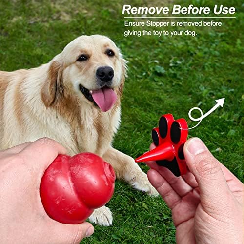 HOMDSG Dog Toy Holder Stopper for Classic Sizes XS to XXL, 4 PCS