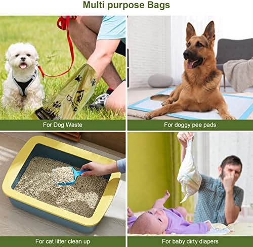 Ownpets Ultra Thick Lavender-Scented Dog Waste Bags, Leak-proof Large Pet Poop Bags for Dogs, 150 Count
