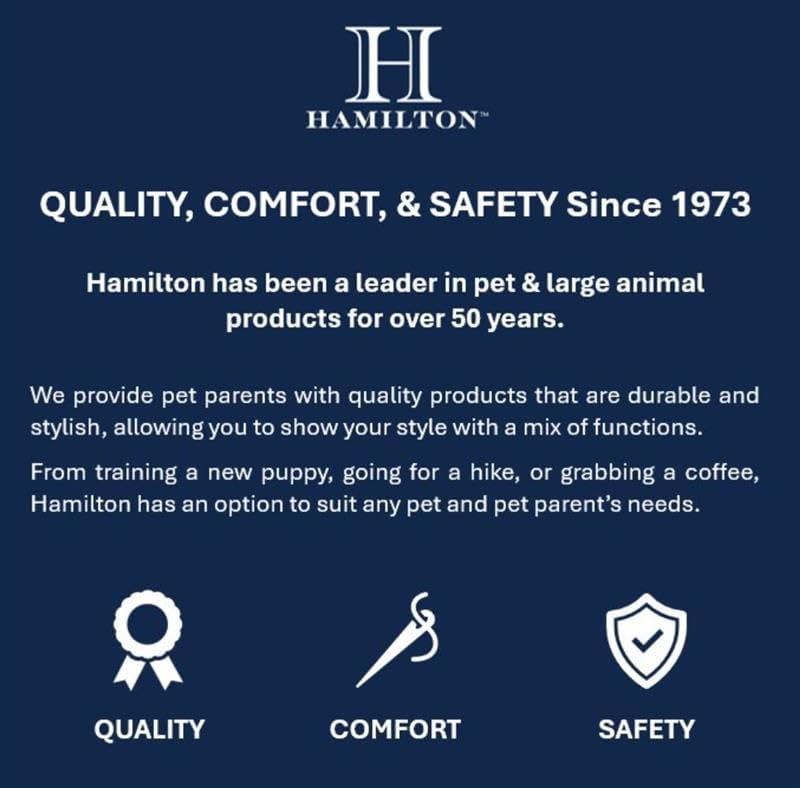 Hamilton Heavy Duty Nylon Buckle Dog Collar, 1" x 20", Camouflage