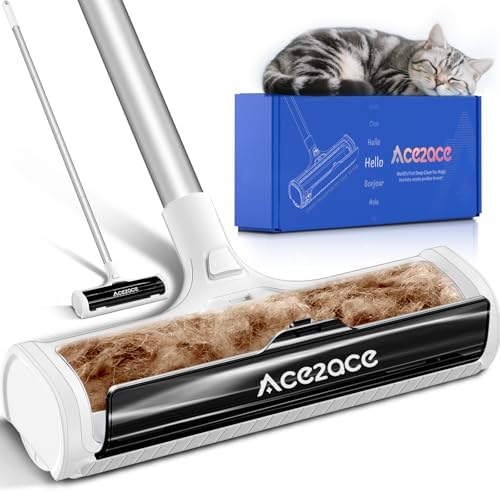 ACE2ACE A3 Pro Carpet Roller for Pet Hair, Carpet Pet Hair Removal Tool