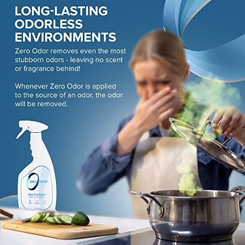 Zero Odor Multi-Purpose Odor Eliminator, Fabric & Room Deodorizer, 22 oz