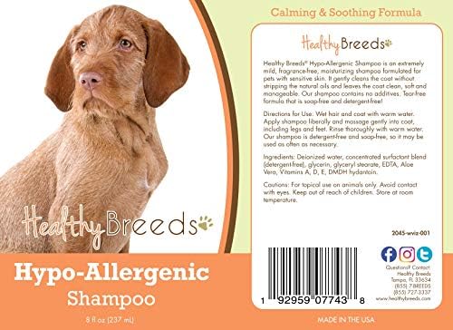 Healthy Breeds Wirehaired Vizsla Hypo-Allergenic Shampoo 8 oz