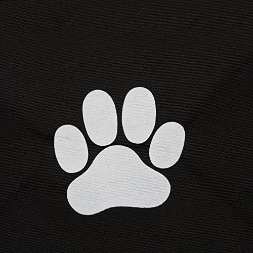 Bone Dry Pet Storage Collection Collapsible Bin, Black, Medium Rectangle