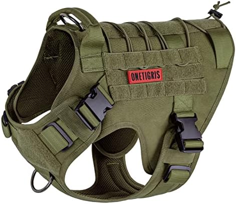 OneTigris Tactical Dog Harness No-Pull Breathable Pet Vest for Small Dogs
