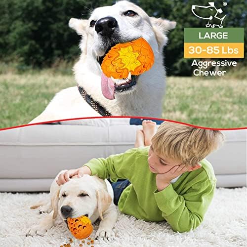 Lasts 6X Longer Chew Toy for Power Chewers, Indestructible for Training