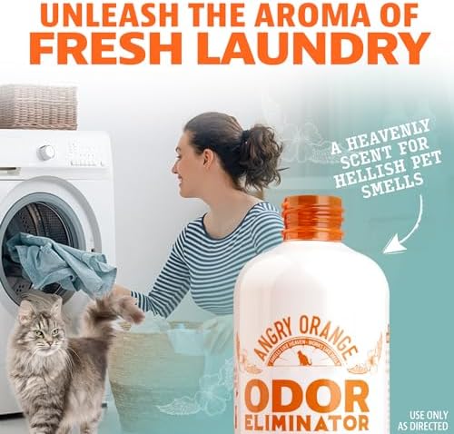 Fresh Scent Pet Odor Eliminator Spray by Angry Orange