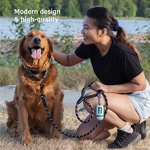 SVD.PET Dog Poop Bag Dispenser, Waste Bag Retractable, Misty Jade