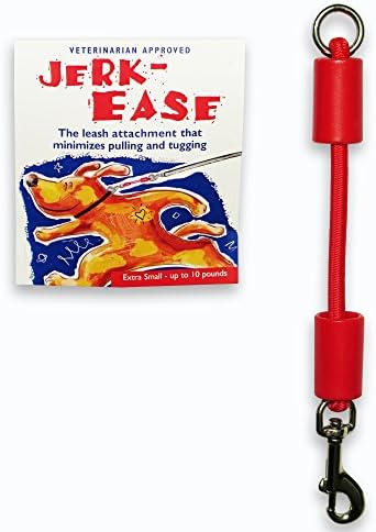 BUNGEE DOG LEASH EXTENSION – Patented Shock Absorber Attachment Protects You and Your Dogs – Works with ANY Leash & Collar or Harness – a MUST for Retractable Leashes – PICK SIZE/COLOR BELOW